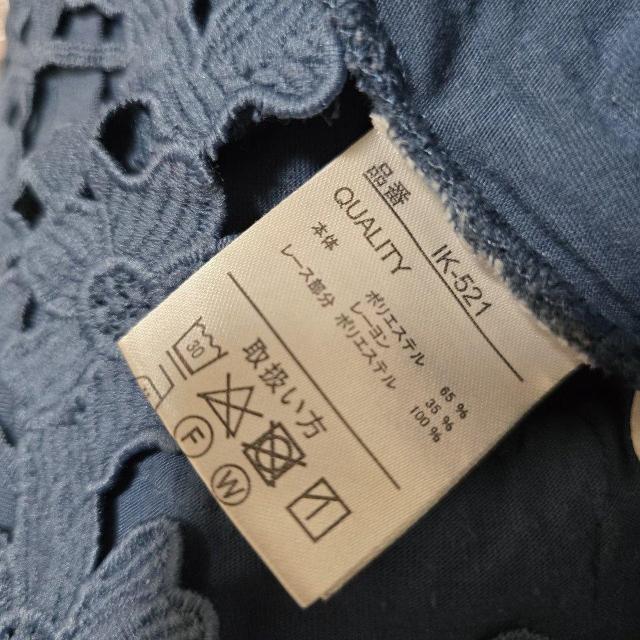 CLEO SUN�i�N���I �T���j�_�[�N�u���[ V�l�b�N �m�[�X���[�u �g�b�v�X �� �����t�@�b�V������ 