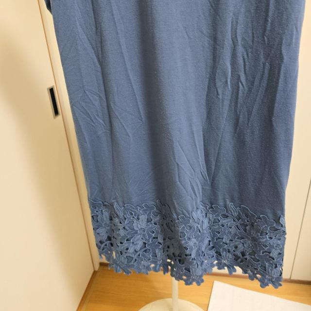 CLEO SUN�i�N���I �T���j�_�[�N�u���[ V�l�b�N �m�[�X���[�u �g�b�v�X �� �����t�@�b�V������ 