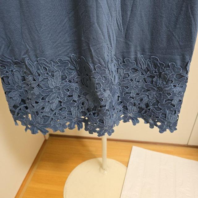 CLEO SUN�i�N���I �T���j�_�[�N�u���[ V�l�b�N �m�[�X���[�u �g�b�v�X �� �����t�@�b�V������ 