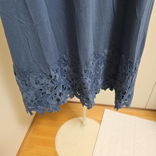 CLEO SUN�i�N���I �T���j�_�[�N�u���[ V�l�b�N �m�[�X���[�u �g�b�v�X �� �����t�@�b�V������ 