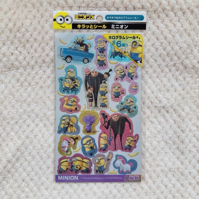 新品 ミニオン ホログラム シール ステッカー デコ コラージュ シール帳 No.05 N2m < インテリア/ライフ 新品 ミニオン ホログラム シール ステッカー デコ コラージュ シール帳 No.05 N2m < インテリア/ライフの