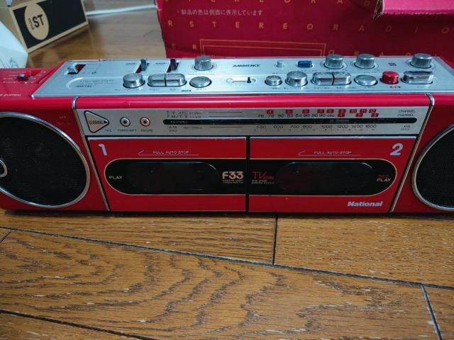 National ���g�� �Ɠd ���W�J�Z ���u�R�[��W RX-F33 �� �Ɠd/AV�� 