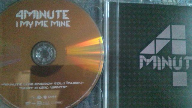 !A!4MINUTE/IMyMeMineB/CD+DVDA!J[ht!  CD/DVD/rfI 