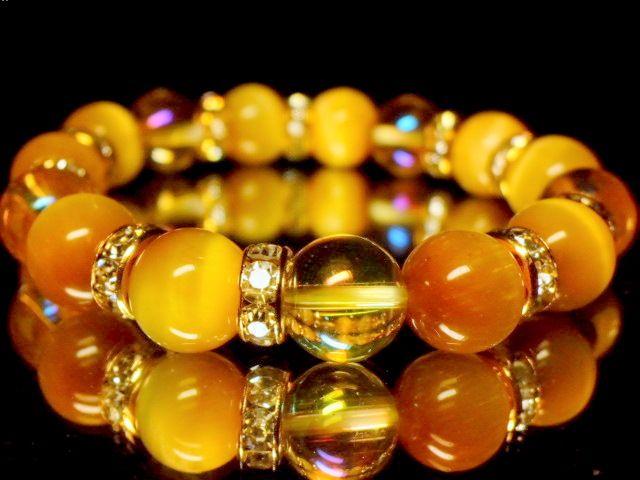 ゴールデンタイガーアイ黄金虎目石§ゴールデンオーラ§10ミリ§金ロンデル < 女性アクセサリー/時計  ゴールデンタイガーアイ黄金虎目石§ゴールデンオーラ§10ミリ§金ロンデル < 女性アクセサリー/時計の