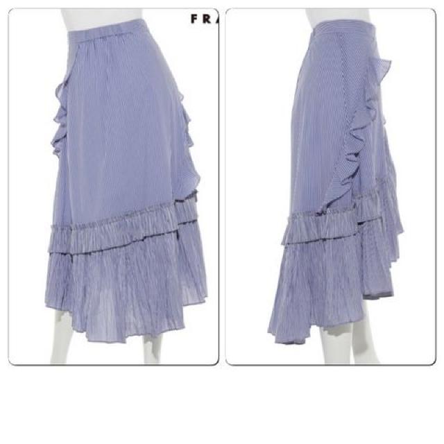 美品FRAYI.D フリルプリーツアシメスカート < ブランド  美品FRAYI.D フリルプリーツアシメスカート < ブランドの