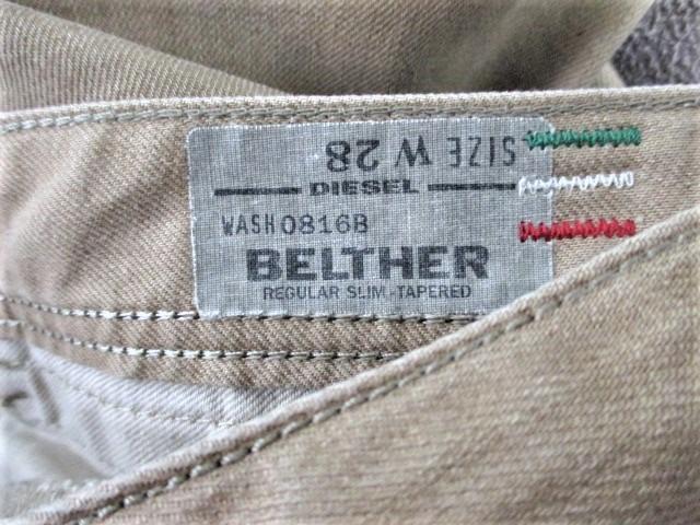 DIESEL ディーゼル ヴィンテージ加工 デニムパンツ ジーンズ/メンズ/W28☆ベージュ < ブランド  DIESEL ディーゼル ヴィンテージ加工 デニムパンツ ジーンズ/メンズ/W28☆ベージュ < ブランドの