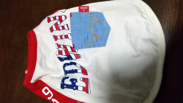 犬◆ワンちゃんの服◆EDWIN  Tシャツ◆Sサイズ < ペット/手芸/園芸  犬◆ワンちゃんの服◆EDWIN  Tシャツ◆Sサイズ  < ペット/手芸/園芸の