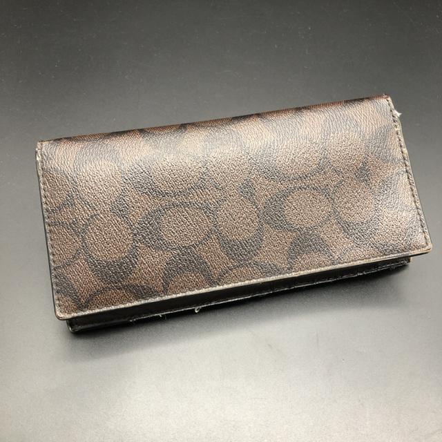 即決 COACH コーチ シグネチャー 長財布 < ブランド  即決 COACH コーチ シグネチャー 長財布  < ブランドの