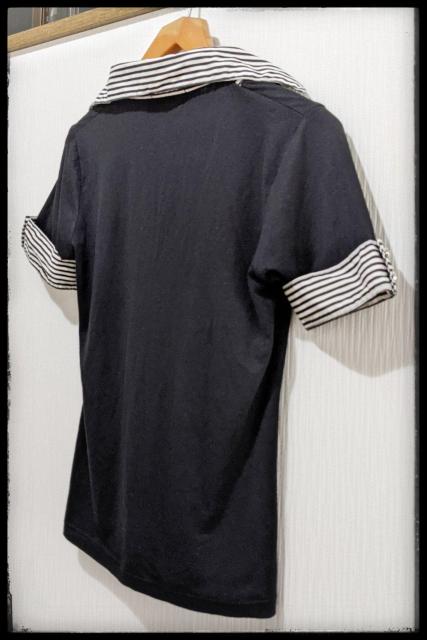 ★Tシャツ★半袖★ポロシャツ★Mサイズ同等★黒★部屋着★まとめ買い歓迎★サイズ・ブランド名の札無し★ < 女性ファッション  ★Tシャツ★半袖★ポロシャツ★Mサイズ同等★黒★部屋着★まとめ買い歓迎★サイズ・ブランド名の札無し★ < 女性ファッションの
