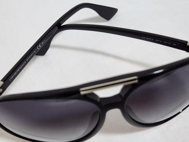 正規 ARMANI アルマーニ イーグルロゴ ウェリントン ティアドロップ メタルコンビフレームサングラス 黒 ビッグレンズ 眼鏡 < ブランド  正規 ARMANI アルマーニ イーグルロゴ ウェリントン ティアドロップ メタルコンビフレームサングラス 黒 ビッグレンズ 眼鏡 < ブランドの