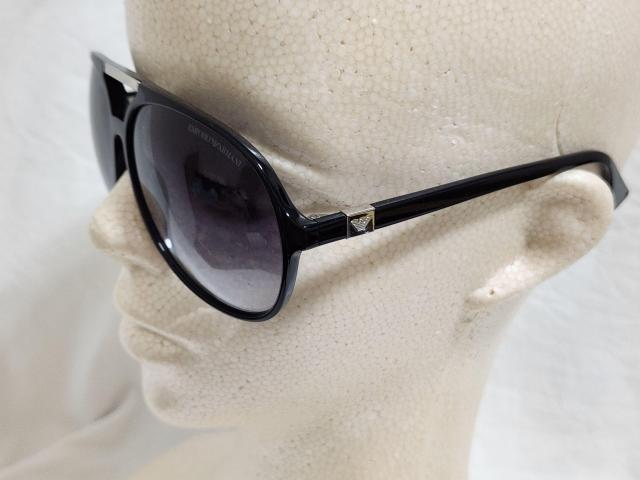 正規 ARMANI アルマーニ イーグルロゴ ウェリントン ティアドロップ メタルコンビフレームサングラス 黒 ビッグレンズ 眼鏡 < ブランド  正規 ARMANI アルマーニ イーグルロゴ ウェリントン ティアドロップ メタルコンビフレームサングラス 黒 ビッグレンズ 眼鏡 < ブランドの