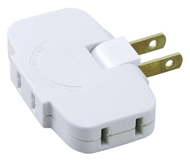 角度が変えらる!3個口コンセント【新品未使用】EDLPコーナータップ●ELPAエルパ●旅行にもオススメ < 家電/AV 角度が変えらる!3個口コンセント【新品未使用】EDLPコーナータップ●ELPAエルパ●旅行にもオススメ < 家電/AVの