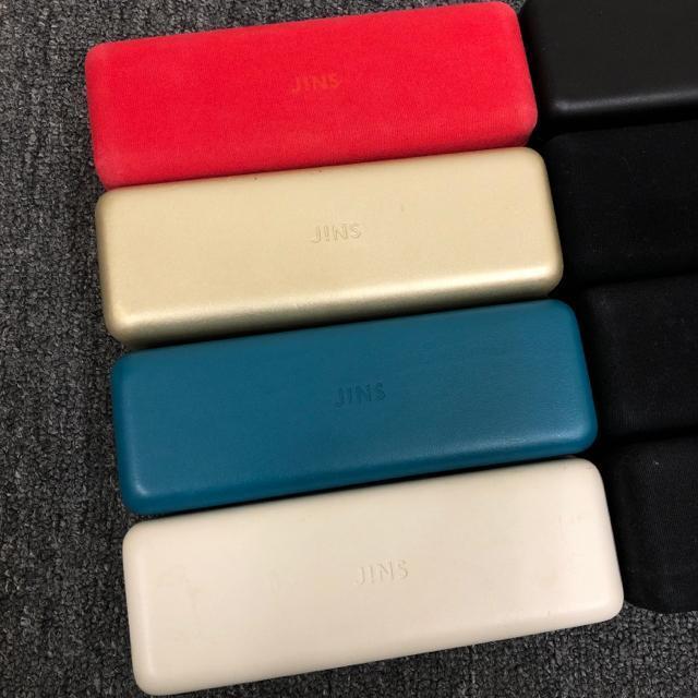 即決 JINS ジンズ メガネケース 8個セット < 男性ファッション  即決 JINS ジンズ メガネケース 8個セット < 男性ファッションの