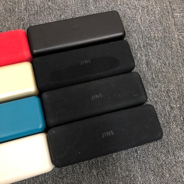 即決 JINS ジンズ メガネケース 8個セット < 男性ファッション  即決 JINS ジンズ メガネケース 8個セット < 男性ファッションの