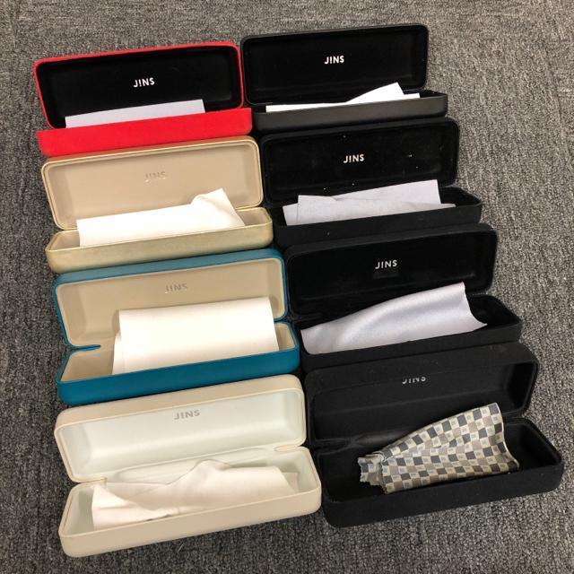 即決 JINS ジンズ メガネケース 8個セット < 男性ファッション  即決 JINS ジンズ メガネケース 8個セット < 男性ファッションの