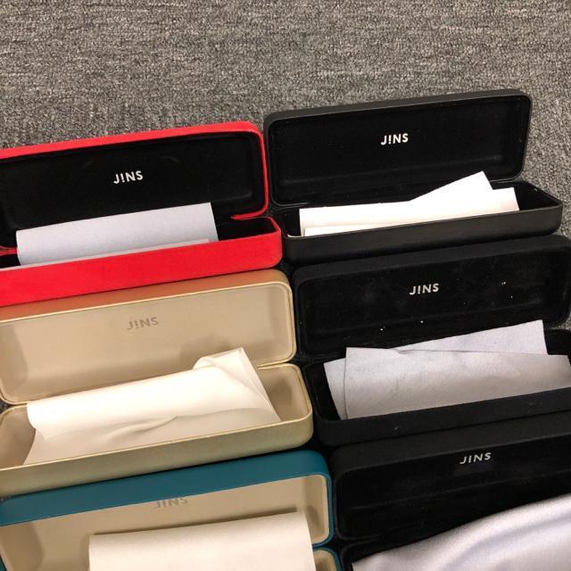 即決 JINS ジンズ メガネケース 8個セット < 男性ファッション  即決 JINS ジンズ メガネケース 8個セット < 男性ファッションの