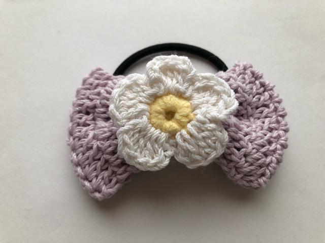 ハンドメイド ヘアゴム リボン お花 コットン メゾンドフルール好き < 女性ファッション  ハンドメイド ヘアゴム リボン お花 コットン メゾンドフルール好き  < 女性ファッションの