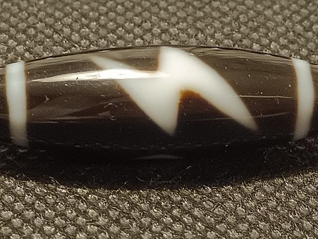 レアです。「運勢の急激な上昇」閃電五眼天珠のブレスです。一点物。 < 女性アクセサリー/時計 レアです。「運勢の急激な上昇」閃電五眼天珠のブレスです。一点物。 < 女性アクセサリー/時計の