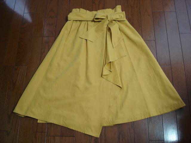 ★クイーンズコート フロントフリルデザインスウェード風スカート★超激安! < ブランド ★クイーンズコート フロントフリルデザインスウェード風スカート★超激安! < ブランドの