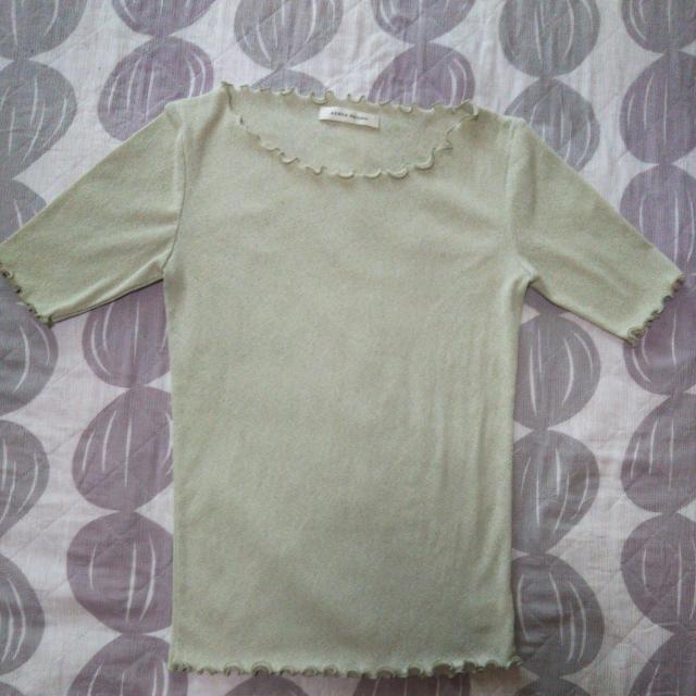 オウエンマトフ AEWEN MATOPH クリンクルパイピングレディース半袖カットソー セージグリーン 送料無料即決 < ブランド オウエンマトフ AEWEN MATOPH クリンクルパイピングレディース半袖カットソー セージグリーン 送料無料即決 < ブランドの