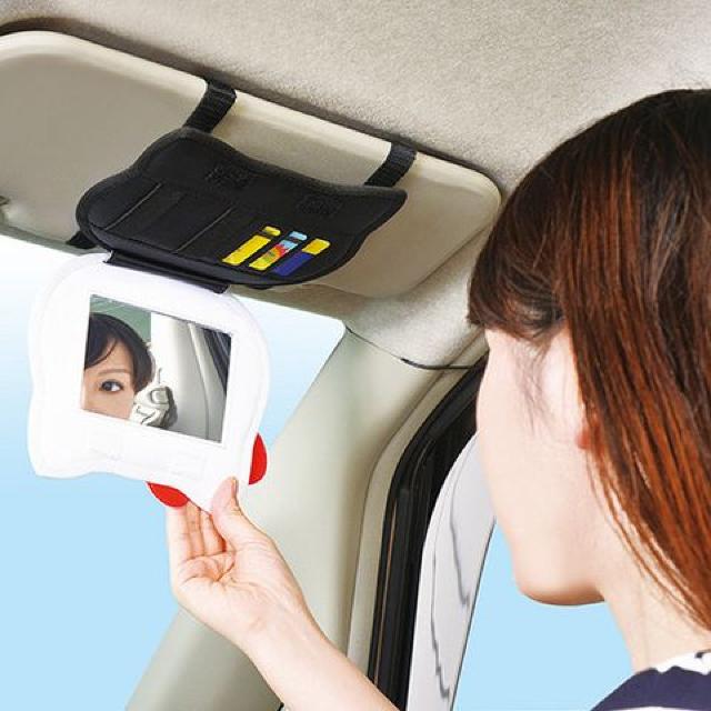 《New》キティちゃん★ミラー求Eカードや駐車券をスッキリ収納*サンバイザーポケット < 自動車/バイク 《New》キティちゃん★ミラー求Eカードや駐車券をスッキリ収納*サンバイザーポケット < 自動車/バイク