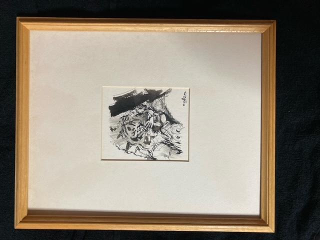 昭和のイラストレーター ペン画 『虎』 サインあり 真作保証 原画 < ホビー 昭和のイラストレーター ペン画 『虎』 サインあり 真作保証 原画 < ホビーの