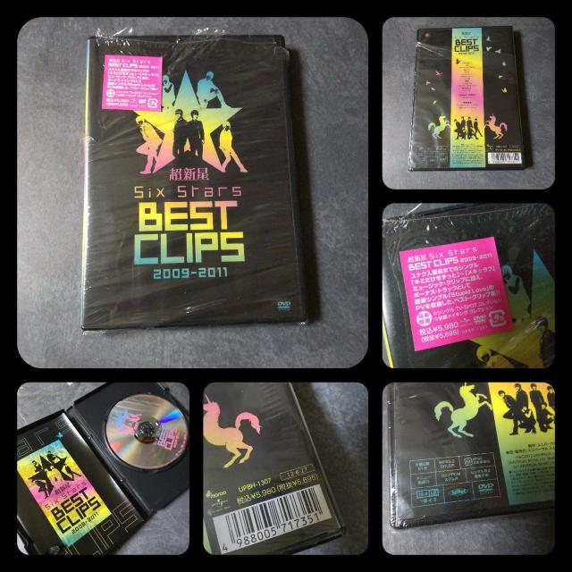 ypՁzV Six Stars BEST CLIPS`Ȃ DVD3_  ^gObY 