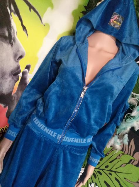 JD†ERMOSA■ベロアセットアップ■ウェッサイB系ローライダー < 女性ファッション  JD†ERMOSA■ベロアセットアップ■ウェッサイB系ローライダー < 女性ファッションの