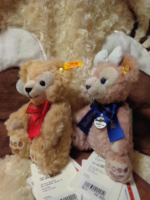 ■TDS ダッフィー10周年 シュタイフ リトル.ダッフィー&シェリーメイ■ < おもちゃ  ■TDS ダッフィー10周年 シュタイフ リトル.ダッフィー&シェリーメイ■ < おもちゃの