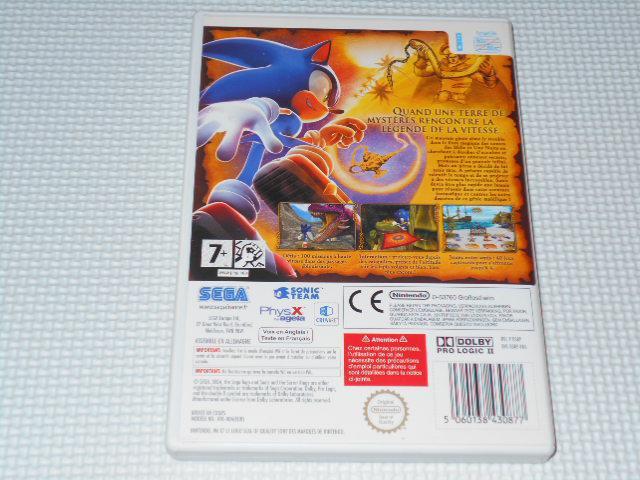 Wii★SONIC and the Secret Rings 海外版 PAL < ゲーム本体/ソフト  Wii★SONIC and the Secret Rings 海外版 PAL < ゲーム本体/ソフトの