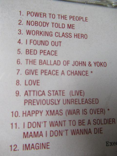 ジョン・レノン CD「The US vs. John Lennon」 < CD/DVD/ビデオ  ジョン・レノン CD「The US vs. John Lennon」 < CD/DVD/ビデオの