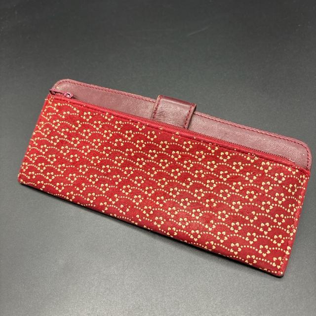 即決 印傳屋 印伝 INDEN-YA 長財布 < 女性ファッション 即決 印傳屋 印伝 INDEN-YA 長財布 < 女性ファッションの