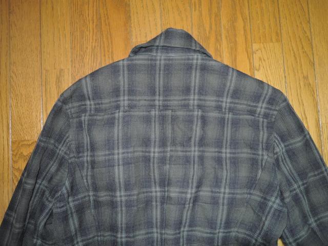 wjk ダブルジェイケイ チェックネルシャツ S フックボタン シワ加工 長袖シャツ < ブランド  wjk ダブルジェイケイ チェックネルシャツ S フックボタン シワ加工 長袖シャツ < ブランドの