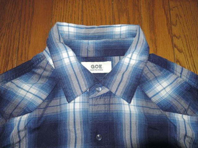 美中古 M THANK YOU FRIENDS GOE エム ウエスタン チェックシャツ L 青系 ★ 星柄 長袖シャツ TMT < ブランド 美中古 M THANK YOU FRIENDS GOE エム ウエスタン チェックシャツ L 青系 ★ 星柄 長袖シャツ TMT < ブランドの