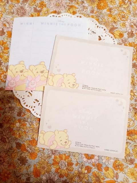 お裾分け☆プーさん柄メモ4枚☆ < インテリア/ライフ  お裾分け☆プーさん柄メモ4枚☆  < インテリア/ライフの