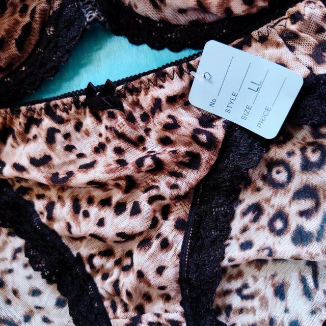 大人Sexy.。。F80×LL。。豹柄メッシュブラジャー&ショーツセット。。グラマー大きいサイズヒョウ柄 < 女性ファッション  大人Sexy.。。F80×LL。。豹柄メッシュブラジャー&ショーツセット。。グラマー大きいサイズヒョウ柄 < 女性ファッションの