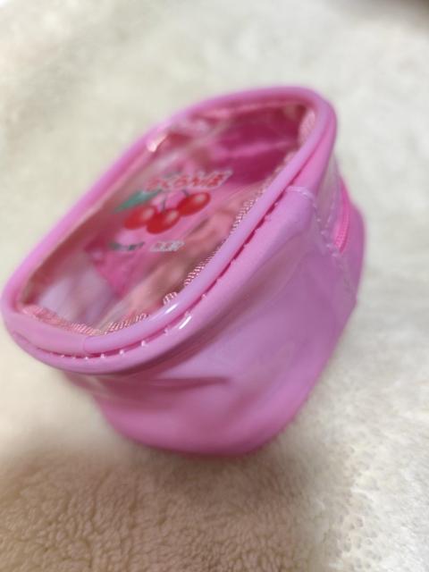 さくらんぼ餅クリアポーチ ピンク 非売品 < 女性ファッション さくらんぼ餅クリアポーチ ピンク 非売品 < 女性ファッションの