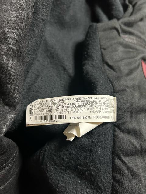 ZARA  MAN �U���}���@�����Y�@�t�[�h�t���@�u���]���@���@�u���b�N�@M �� �u�����h�� 