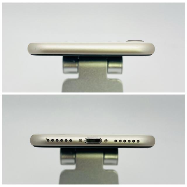 B 100% iPhone SE3 64 GB SIM�t���[ �z���C�g �{�� �� �Ɠd/AV�� 