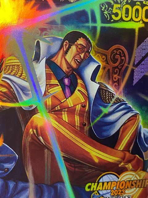 �����s�[�X�J�[�h �{���T���[�m SR �p������ �`�����s�I���V�b�v2023 ���� �v���� OP02-114 ONE PIECE �� �g���[�f�B���O�J�[�h�� 