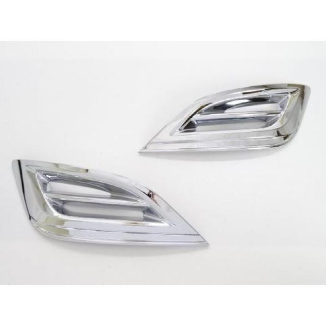 トヨタ クロームメッキ フォグライト フォグランプ カバー パネル ノア・ヴォクシー 80系 < 自動車/バイク トヨタ クロームメッキ フォグライト フォグランプ カバー パネル ノア・ヴォクシー 80系 < 自動車/バイク