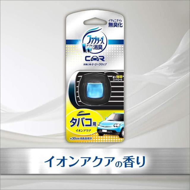 ファブリーズ 消臭芳香剤 車用 クリップ型 タバコ用 2mL×4個 < 自動車/バイク ファブリーズ 消臭芳香剤 車用 クリップ型 タバコ用 2mL×4個 < 自動車/バイク