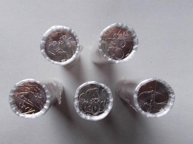 東京オリン ・ パラリン 記念硬貨 100円 三次発行5種 ロール < ホビー 東京オリン ・ パラリン 記念硬貨 100円 三次発行5種 ロール < ホビーの