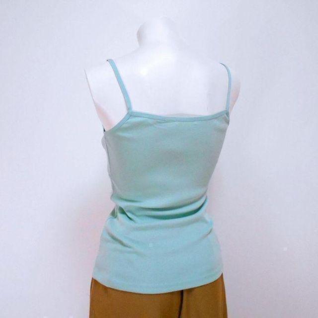 胸元切り替え&レース付き キャミソール < 女性ファッション  胸元切り替え&レース付き キャミソール < 女性ファッションの