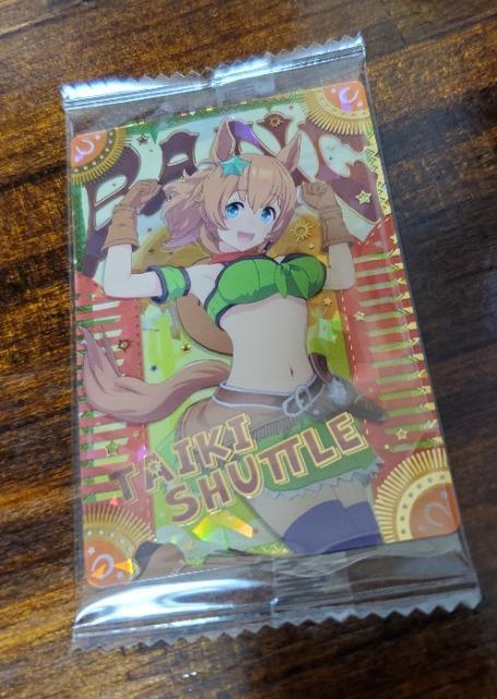 新品未開封 タイキシャトル キャラクターカード 勝負服 ウエハース ウマ娘 第4R < アニメ/コミック/キャラクター  新品未開封 タイキシャトル キャラクターカード 勝負服 ウエハース ウマ娘 第4R  < アニメ/コミック/キャラクターの