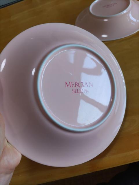 ※非売品「メルシャン」ピンクの皿2枚セット < インテリア/ライフ  ※非売品「メルシャン」ピンクの皿2枚セット < インテリア/ライフの