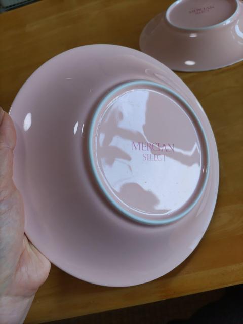 ※非売品「メルシャン」ピンクの皿2枚セット < インテリア/ライフ  ※非売品「メルシャン」ピンクの皿2枚セット < インテリア/ライフの
