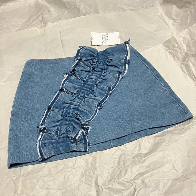 【未使用品】【ZARA / ザラ】 デニム / ミニスカート M < ブランド  【未使用品】【ZARA / ザラ】 デニム / ミニスカート M  < ブランドの