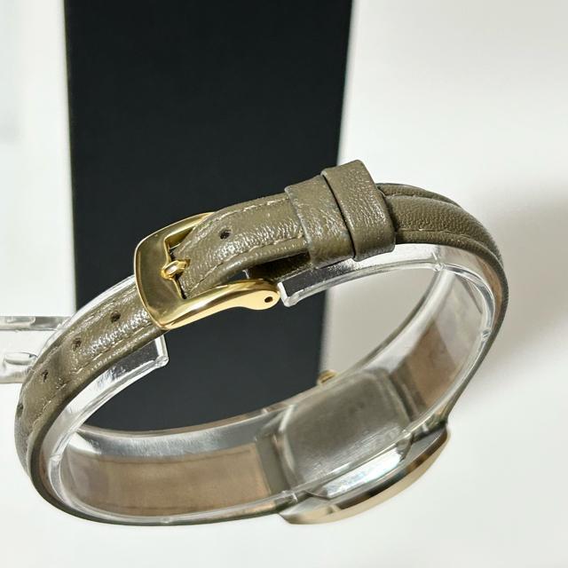 美品 RADO ラドー ダイヤスター 腕時計 クォーツ 700.9503.3 GP レザー ゴールド カーキ 動作確認済み < ブランド 美品 RADO ラドー ダイヤスター 腕時計 クォーツ 700.9503.3 GP レザー ゴールド カーキ 動作確認済み < ブランドの