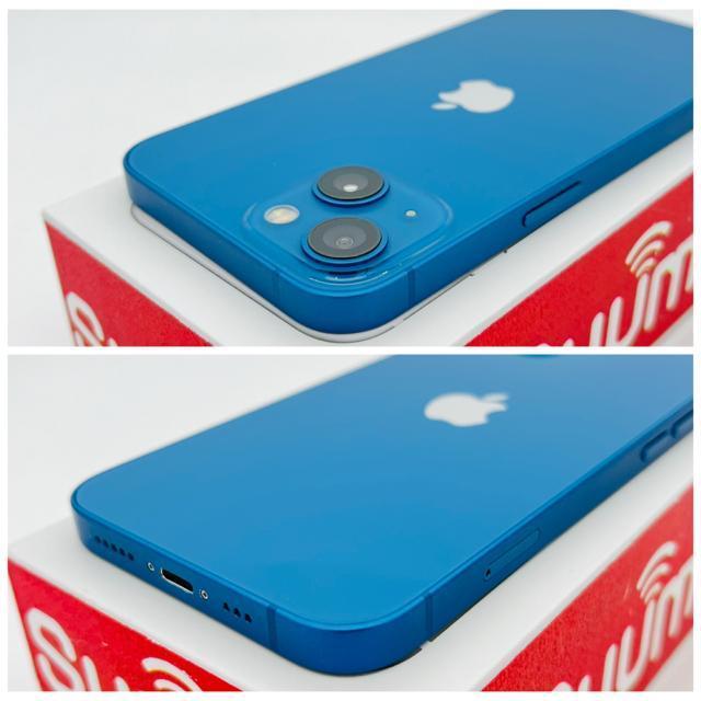 A iPhone 13 128 GB SIMフリー ブルー 本体 < 家電/AV A iPhone 13 128 GB SIMフリー ブルー 本体 < 家電/AVの